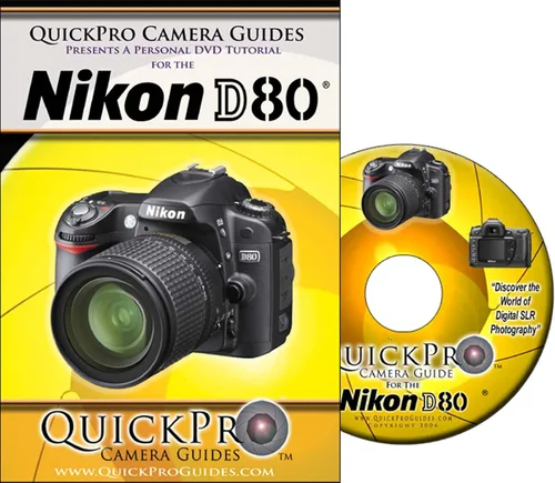 Vista 2 de Nikon D80 Instructional DVD by QuickPro Camera Guides