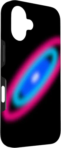 Vista 3 de Space Galaxy Aura Black Case for iPhone 16