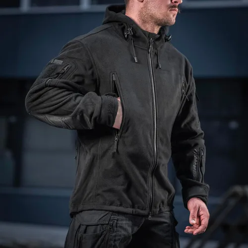 Vista 6 de M-Tac Chaqueta de forro polar militar para hombre, sudadera de supervivencia