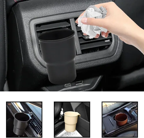 Vista 7 de Gancho para portavasos de automóvil, expansor de portavasos de automóvil, contenedor de botella de bebida para vehículo con clips de ventilación