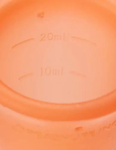 Vista 10 de Anillo de silicona con copa menstrual con vástago de bucle para una fácil extracción, alternativa de tampón reutilizable de 12 horas