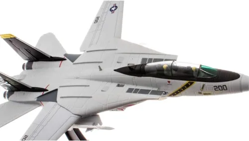 Vista 3 de OPO 10 - 1/100 F-14A Tomcat US Navy VF-84 Avión de combate militar 1981 Top Gun Pirata Jolly Rogers (CP01)