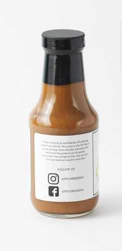 Vista 10 de Wu - Apósito de jengibre japonés, sin gluten, 10.7 onzas líquidas (miel de sésamo jengibre, 1 botella)