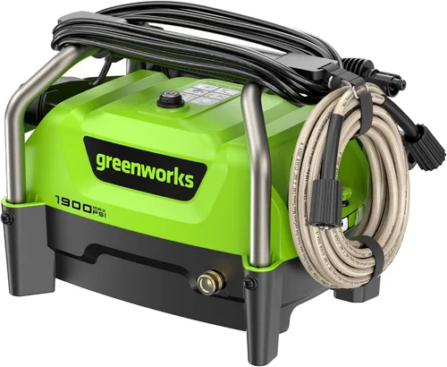 Vista 13 de Greenworks 2000 PSI 1.2 GPM Lavadora a presión (marco abierto GPW2003) GPW2003