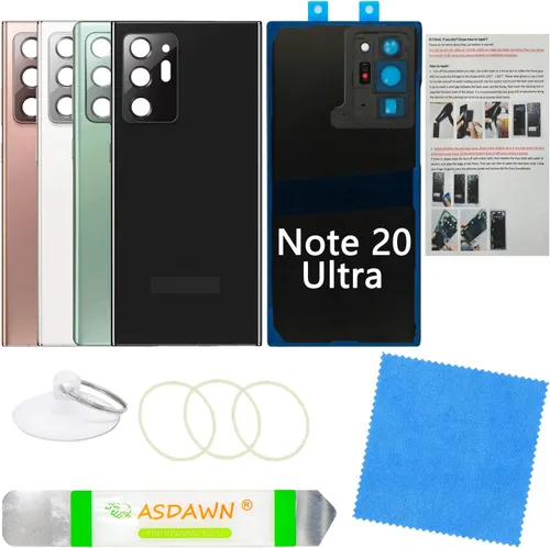 Vista 9 de Para Galaxy Note 8 SM-N950 All Carriers Reemplazo de cristal del panel Cinta preinstalada + lente de cámara preinstalada + kit de herramientas