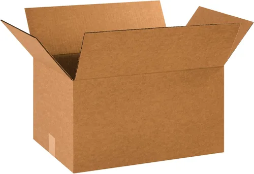 Vista 6 de Partners Brand Cajas de cartón corrugado de 18 x 12 x 10, medianas de 18 pulgadas de largo x 12 pulgadas de ancho x 10 pulgadas de alto, paquete