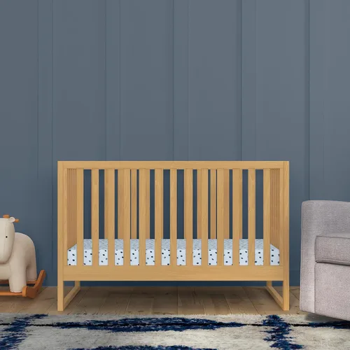 Vista 2 de Davinci Hunter - Cuna convertible 3 en 1 para bebé, certificado GREENGUARD Gold, cuna de madera convertible en cama y sofá cama para niños pequeños
