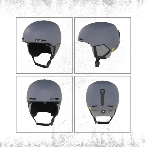 Vista 3 de Oakley MOD1 MIPS - Casco de nieve para hombre y mujer En blanco. Kit adicional: spray de limpieza, paño, destornillador y espejo.