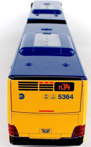 Vista 4 de Autobús modelo MTA Nueva York Autobús articulado Esquema de pintura 1:43 Escala Daron