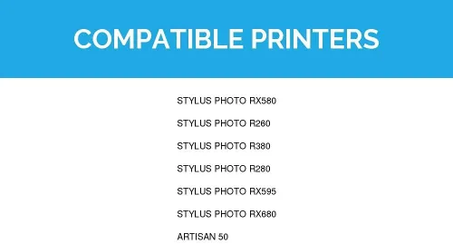 Vista 9 de LD Cartucho de tinta remanufacturado de repuesto para Epson 78 (negro, cian, magenta, amarillo, cian claro, magenta claro, paquete de 6) compatible