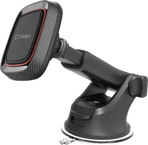 Vista 10 de Cellet Soporte magnético para salpicadero y parabrisas para coche, soporte para teléfono, soporte de escritorio con cuello de ganso flexible