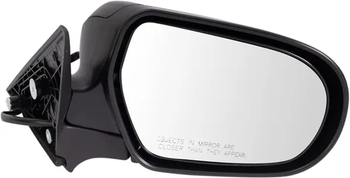 Vista 106 de TRQ Cubierta cromada del espejo manual del lado del pasajero, acabado liso para Volvo VNL 2004-2014 Para Volvo VNL 2004-2014
