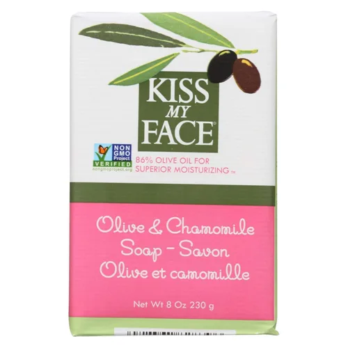 Vista 8 de Kiss My Face Jabón de Oliva y Aloe, 8.0 oz (230 g)