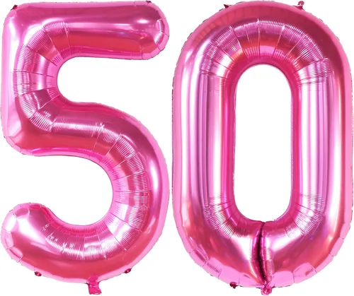 Vista 10 de KatchOn - Globo negro grande del número 50, 40 pulgadas, decoraciones de cumpleaños 50 negro sobre la colina para hombres y mujeres, decoraciones