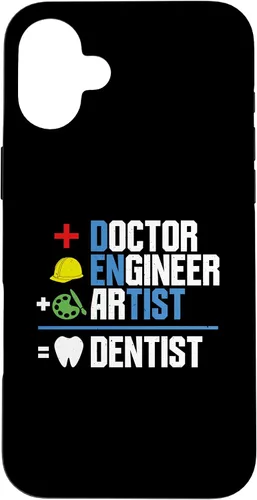 Vista 22 de iPhone 16 Doctor Engineer Artist Dentist Dentistry Dental Assistant Case