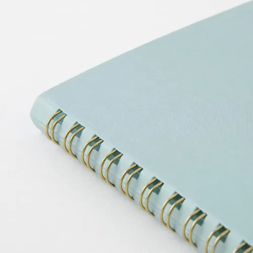 Vista 5 de Midori 15334006 Notebook, Ring Notebook, Color, Dot Square, Blue, A5