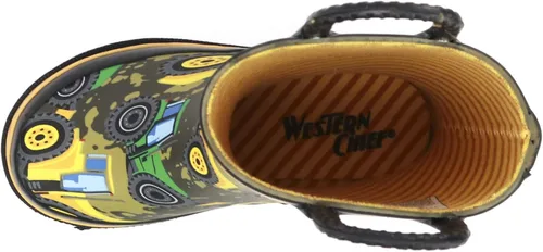 Vista 7 de Western Chief Botas de lluvia Happy Helper para niño (niño pequeñoniño grande)