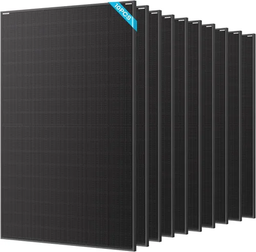 Vista 16 de Renogy Panel solar bifacial de 640 vatios, monocristalino para encendido