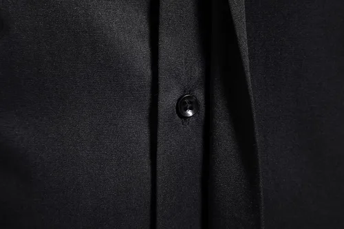 Vista 4 de VANCOOG Camisas de vestir casuales de manga larga para hombre