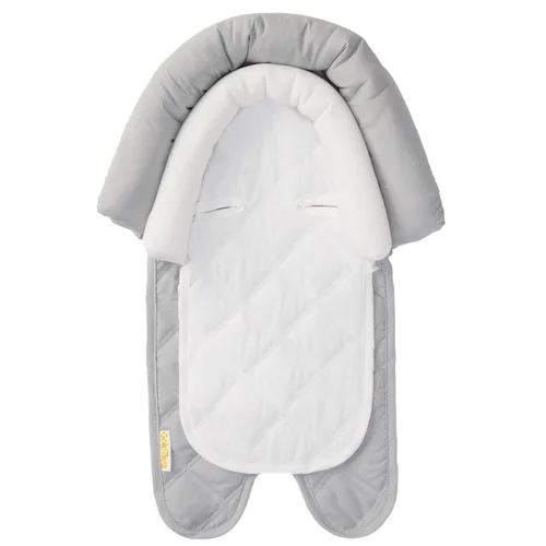 Vista 6 de GoldBug - Soporte para la cabeza de asiento de coche 2 en 1 para bebés y niños pequeños + fundas para correa - Flecha