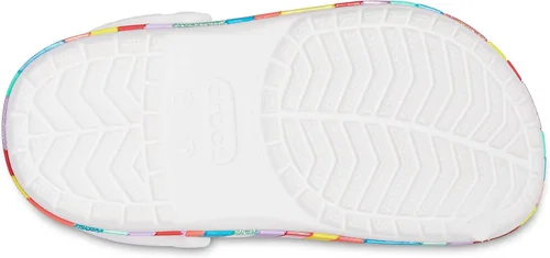 Vista 4 de Crocs Crocband Rainbow Band - Zuecos para niños Arco iris