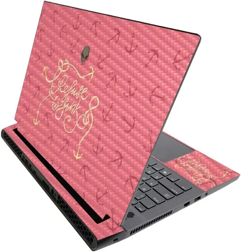 Vista 503 de MightySkins - Skin brillante con purpurina para Alienware M17 R3 (2020) y M17 R4 (2021) - Diversión de los años 90 Acabado duradero con purpurina