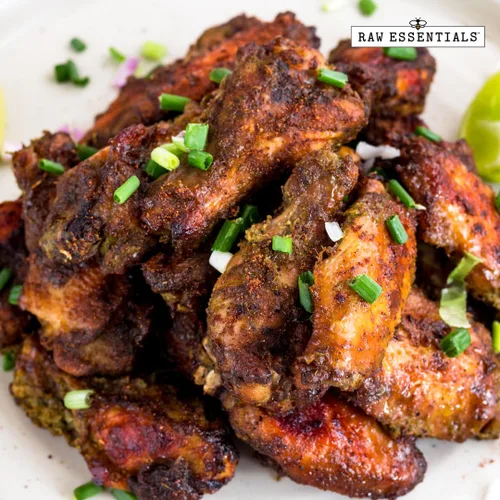 Vista 4 de Raw Essentials Caribbean Jerk Rub, botella de 9 onzas