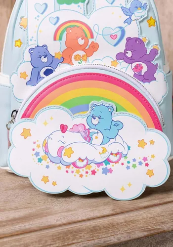 Vista 8 de Loungefly Care Bears Care-A-Lot Castle - Mini mochila, Multi, Care Bears Care-a-lot Castle Mini mochila