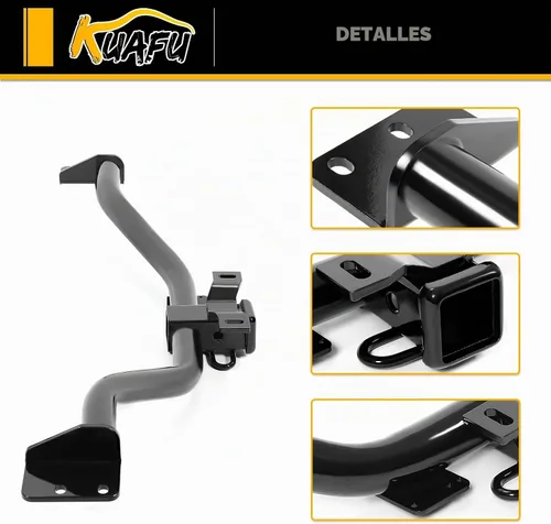 Vista 5 de KUAFU Enganche de remolque Clase 3 de 2'' compatible con Buick Enclave 2008-2017 Chevrolet Traverse 2009-2017 GMC Acadia Limited 2007-2017 Saturn