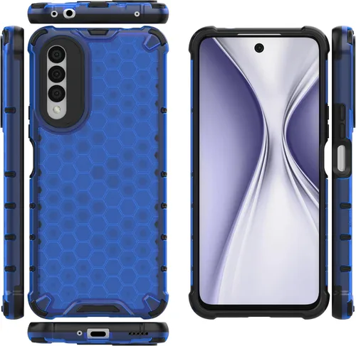 Vista 128 de Funda para Honor Magic3 5G, funda para Honor Magic3 5G Case 2 en 1 Funda para teléfono Negro