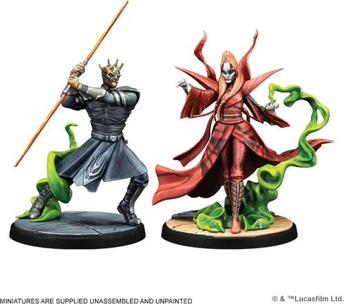 Vista 3 de Star Wars Shatterpoint Witches of Dathomir SQUAD PACK - Juego de miniaturas de mesa, juego de estrategia para niños y adultos, a partir de 14 años