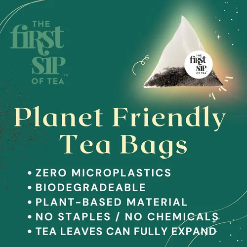 Vista 5 de The Spice Hut Berry Bliss Caja de té de hierbas, 16 bolsas de té, el primer sorbo de té (SHBX103)