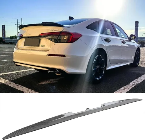 Vista 8 de JMTBNO Alerón trasero universal de 53 pulgadas, color negro brillante, ABS, compatible con Dodge Charger 2011-2022 RT SXT SRT Honda Accord Nissan