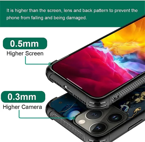 Vista 366 de Funda compatible con iPhone 15, diseño de elefantes africanos, diseño increíble a prueba de golpes, antiarañazos, carcasa trasera de policarbonato
