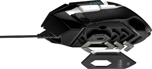 Vista 2 de Logitech G502 Lightspeed - Mouse inalámbrico para juegos, Blanco/Negro