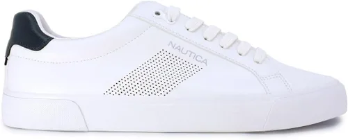 Vista 2 de Nautica Mocasines clásicos de moda con cordones para hombre, estilo casual y cómodo