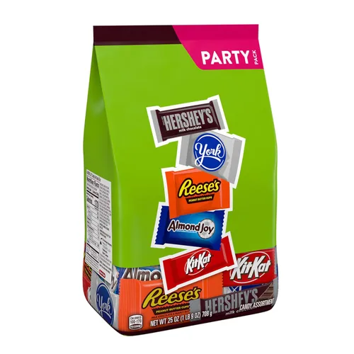 Vista 4 de HERSHEY Surtido de dulces de chocolate, paquete variado, 25 onzas