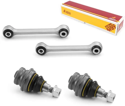 Vista 95 de Metrix Premium Chassis Parts - Juego de 4 piezas de articulación de rótula superior y barra estabilizadora delantera para Ford Ranger RWD 1998-2011