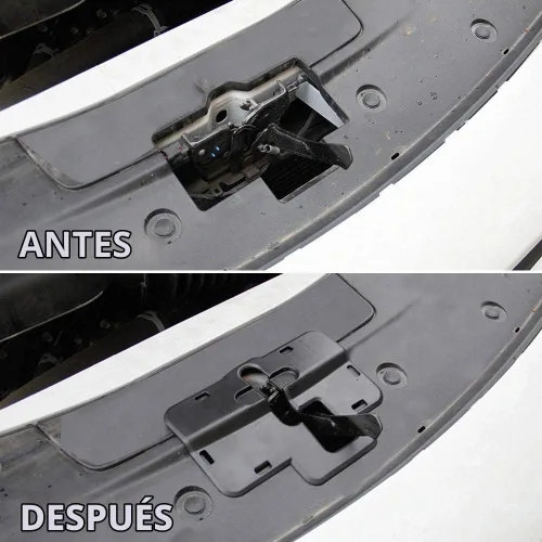 Vista 5 de crosselec Cubierta de Protección de Huecos a Prueba de Polvo del Perno de Bloqueo del Capó para Accesorios Dodge Charger 2015-2022