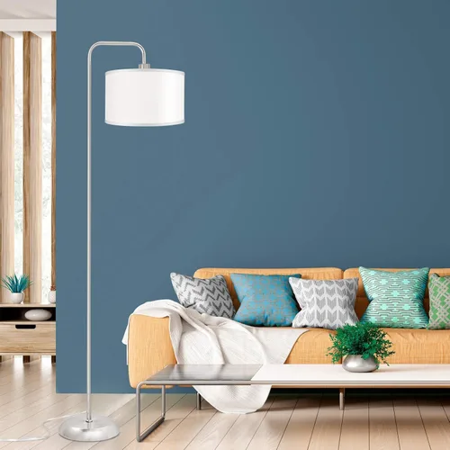 Vista 6 de [Actualizada] Lámpara de pie LED para sala de estar, lámpara de pie de 3 temperaturas de color con interruptor de pie, lámpara de pie moderna