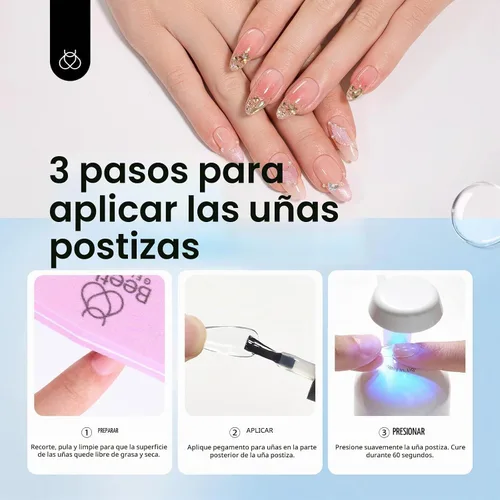 Vista 5 de Beetles - Esmalte de gel 9 en 1 para puntas de uñas