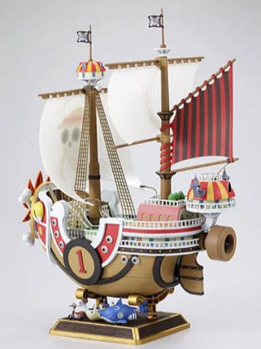Vista 6 de Barco de una pieza "Thousand Sunny", versión New World Kit de modelo de plástico