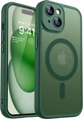 Vista 55 de CANSHN Funda magnética compatible con iPhone Air (6.5 pulgadas), mejorada [protección completa de la cámara] [compatible con Magsafe]
