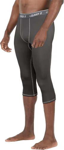 Vista 2 de AND1 Leggings de rendimiento para hombre Medias de compresión atléticas de capa base (talla S-XL)