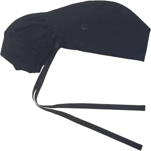 Vista 20 de Gorra médica con botones – Gorro de algodón con banda para el sudor, lazo trasero ajustable para cola de caballo