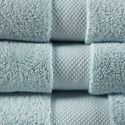 Vista 3 de Madison Park Signature Splendor - Juego de toallas de baño de lujo 100% algodón, suave, felpa de 1000 GSM, pesadas, calidad de hotel, cero torsión