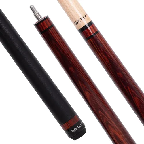 Vista 2 de CUEELF Heavy Hitter 3-Piece Jump Break Pool Cue Stick, 21oz/23oz Cue with 13.5mm Bakelite Tip and Quick-Release Joints, for Explosive Breaks and