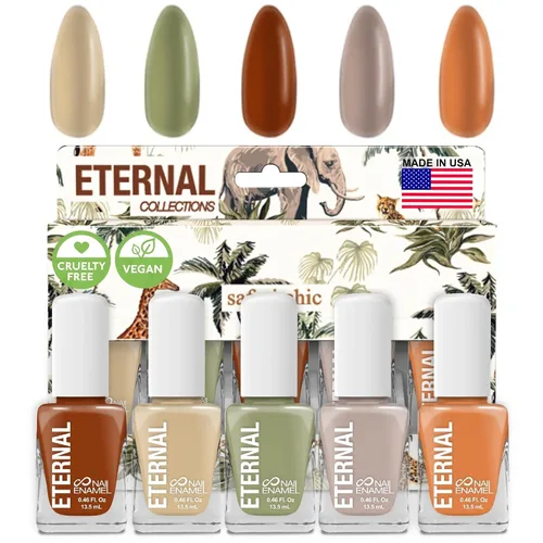 Vista 8 de Juegos de Esmalte de Uñas en Pastel Eternal para Mujeres (CANDY PASTELS) - Juego de Esmalte de Uñas en Pastel para Niñas - Juego de Esmalte de Uñas