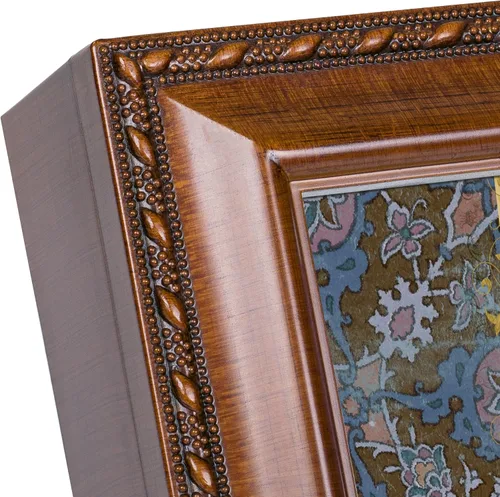 Vista 2 de Cottage Garden Sisters Garden Woodgrain Caja de música tradicional reproduce para eso están los amigos