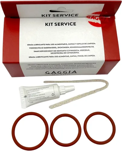 Vista 2 de Gaggia 21001683 Kit de servicio de limpieza Bean to Cup - Grasa lubricante, 2 juntas tóricas y cepillo de limpieza
